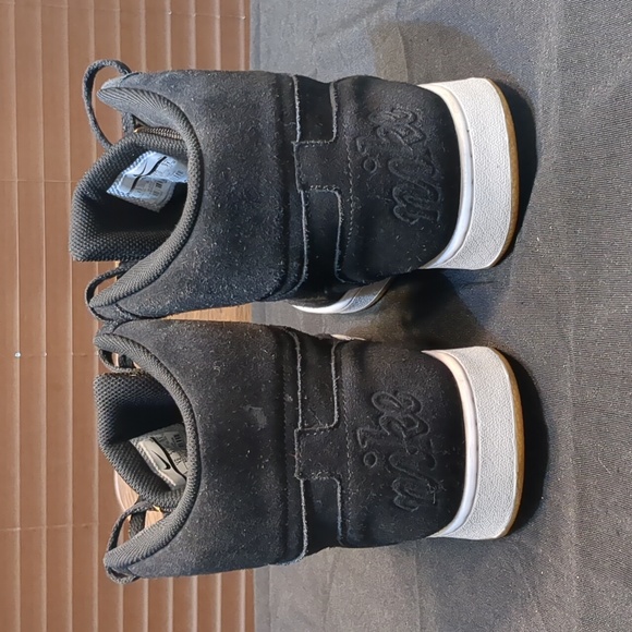 Nike Ebernon Mid Premium Black/White/Gum Shoes - Picture 6 of 13